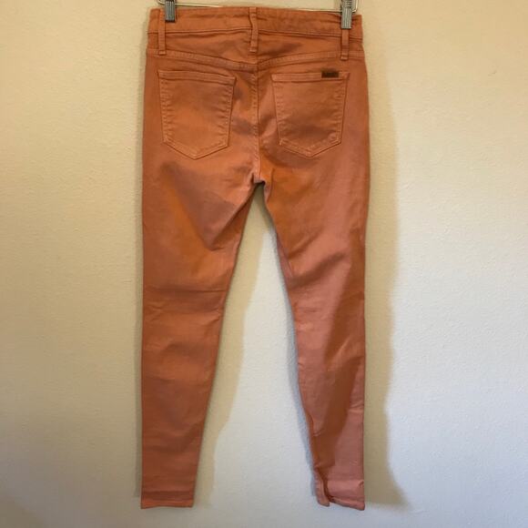 Joe’s Jeans Skinny 27 Cantaloupe Orange Womens colored denim - Picture 3 of 8